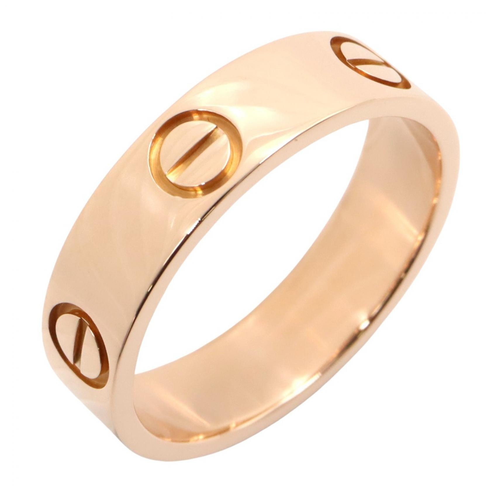 カルティエ CARTIER ラブリング リング・指輪 ジュエリー K18PG(ピンクゴールド) メンズ レディース ゴールド系 B4084600 【中古】