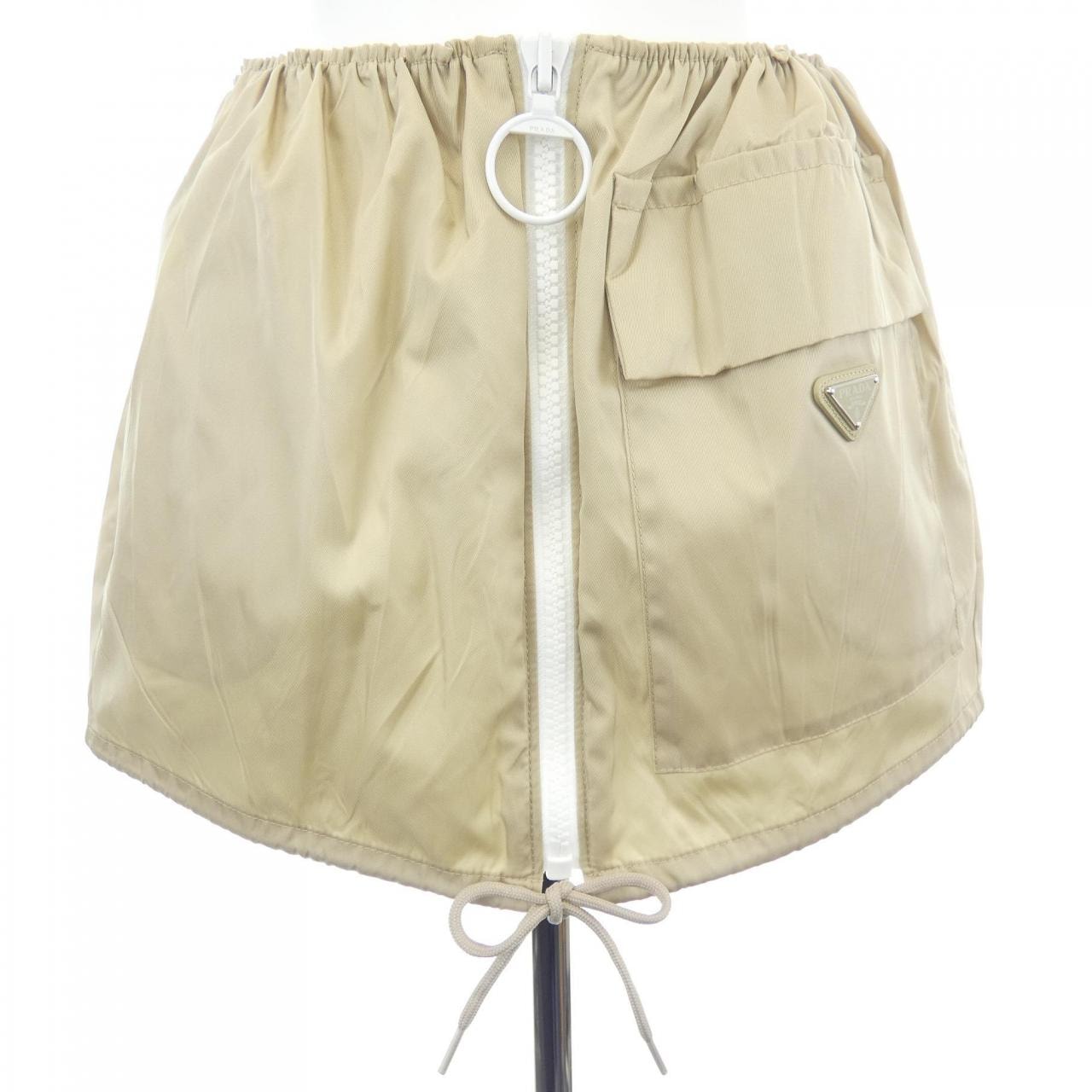 プラダ PRADA トライアングルロゴ 21H007 SOOO 1WQ8 スカート