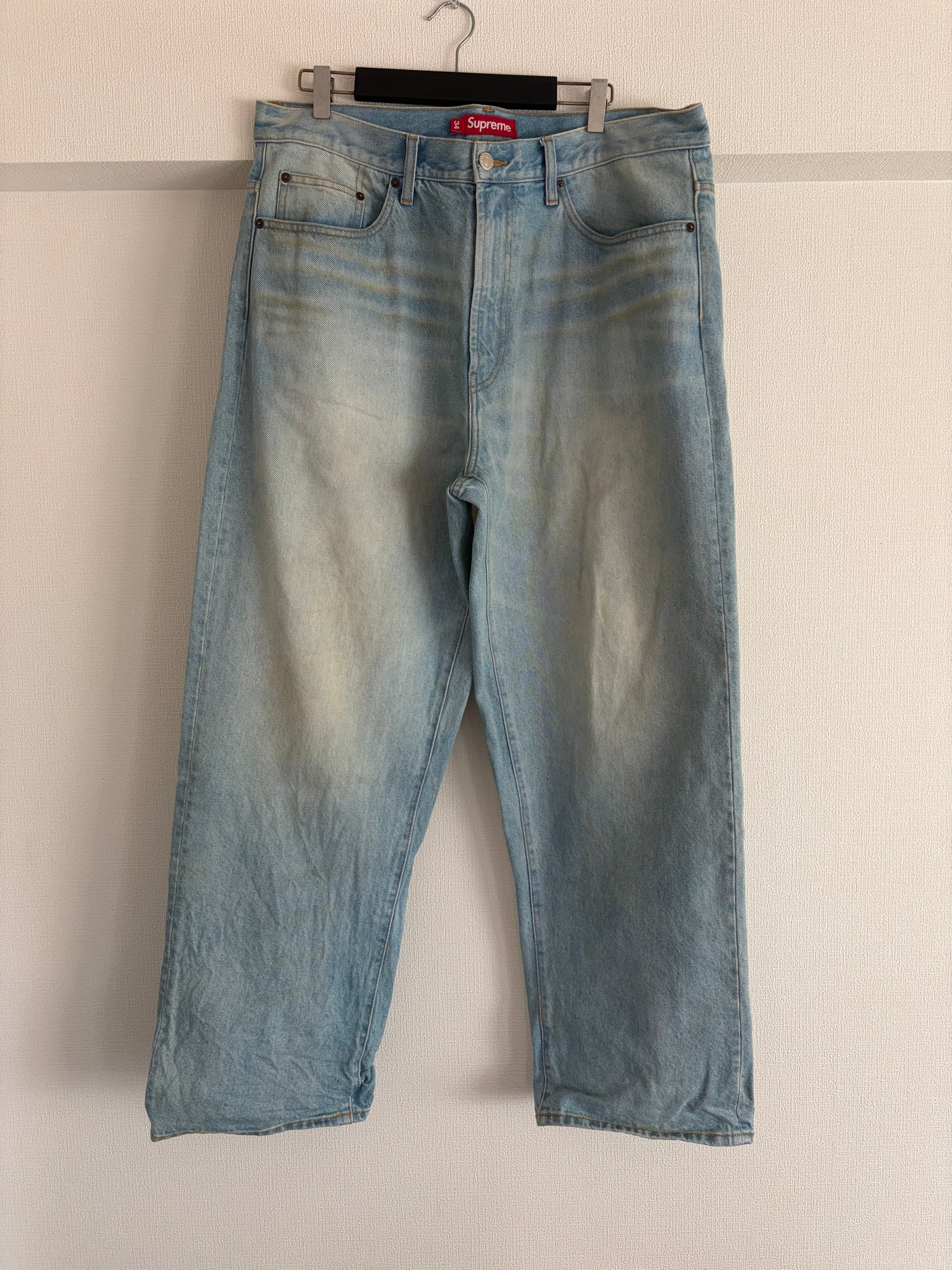 Supreme Baggy Jean "Light Washed Indigo"