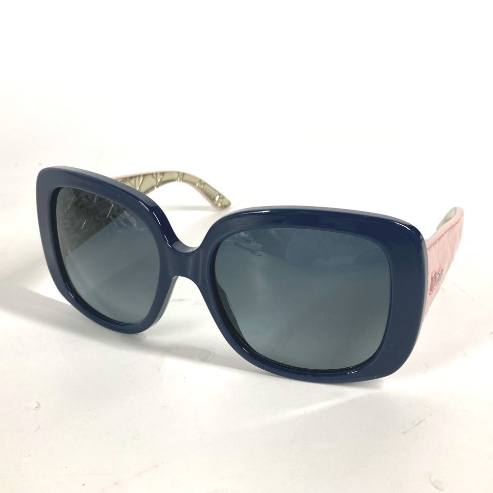 ディオール Dior カナージュ ロゴ バイカラー NQHHD レディディオール 眼鏡 めがね アイウェア メガネ サングラス プラスチック ネイビー