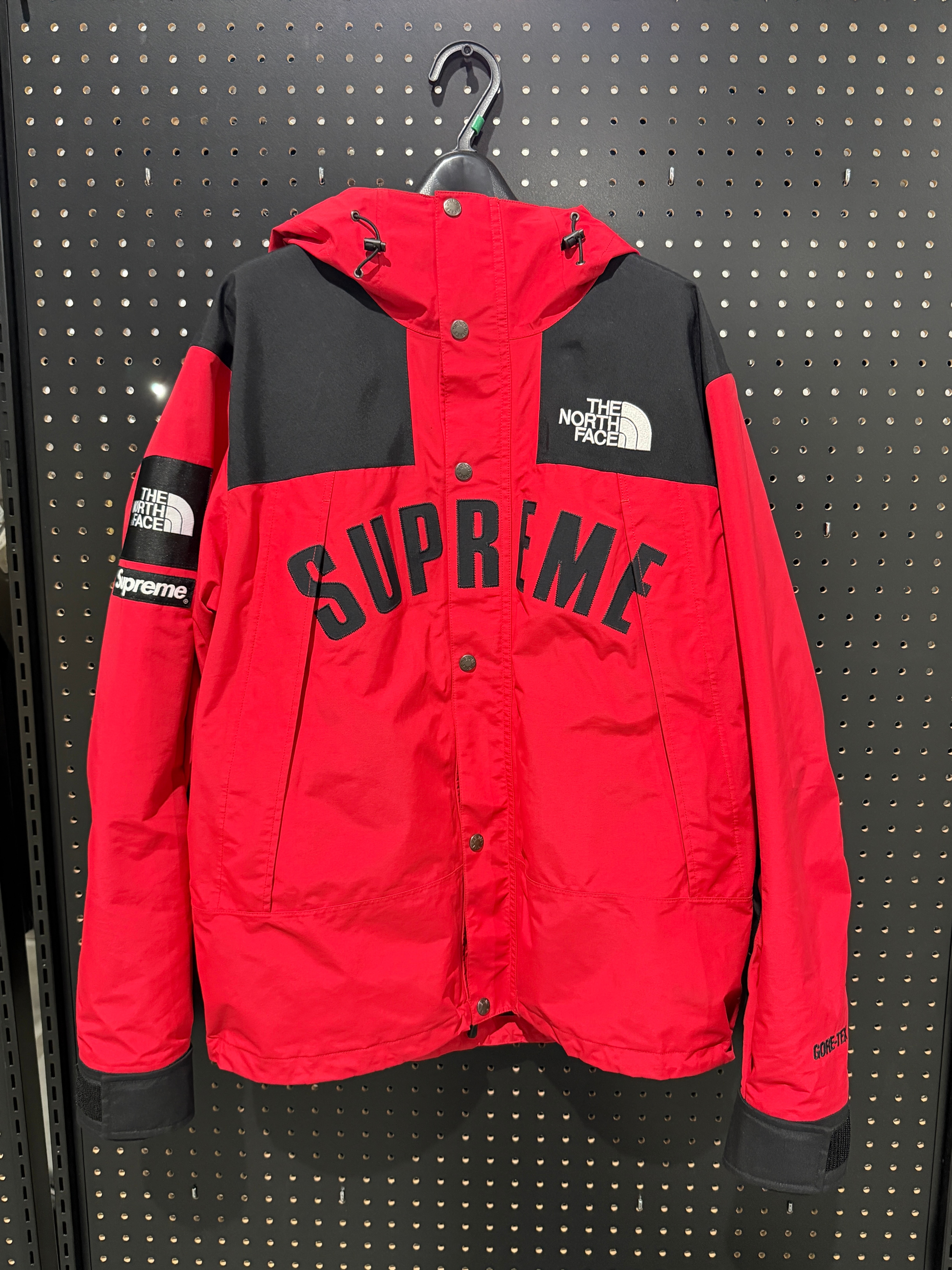 Supreme x The North Face Arc Logo Mountain Parka "Red"