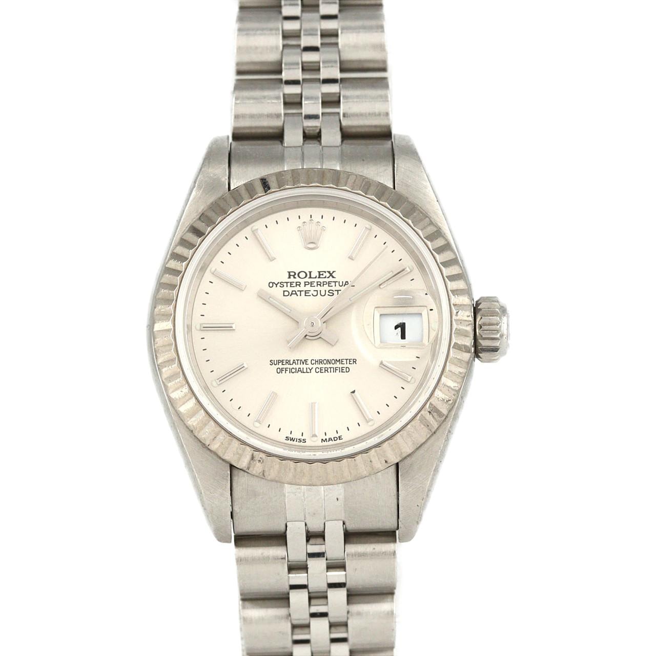 【ノーメンテナンス還元価格】ロレックス デイトジャスト 79174 SSxWG 自動巻 A番