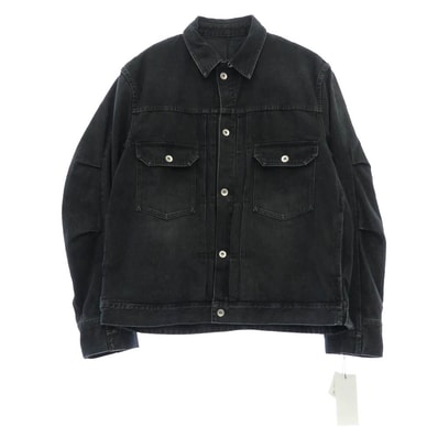Sacai サカイ 26SS 26-03926M Denim Jacket デニム ジャケット ブラック系 4【極上美品】【中古】
