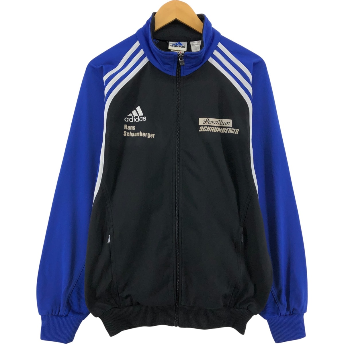 古着 00年代 アディダス adidas バックプリント ジャージ トラックジャケット メンズM相当/eaa541933