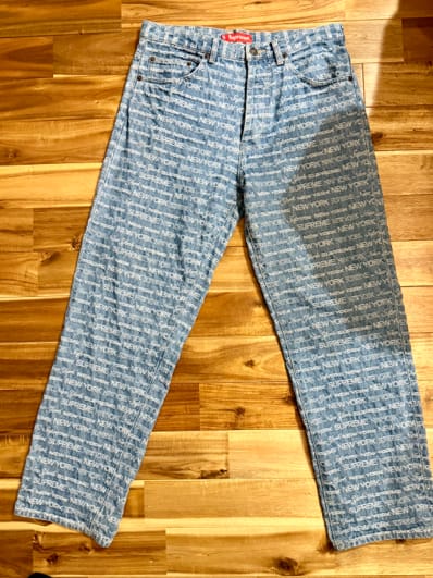 Supreme Multi Type Jacquard Regular Jean Supreme Multi Type Jacquard Regular Jean