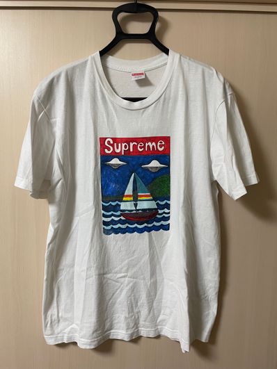 Supreme Sailboat Tee "White"