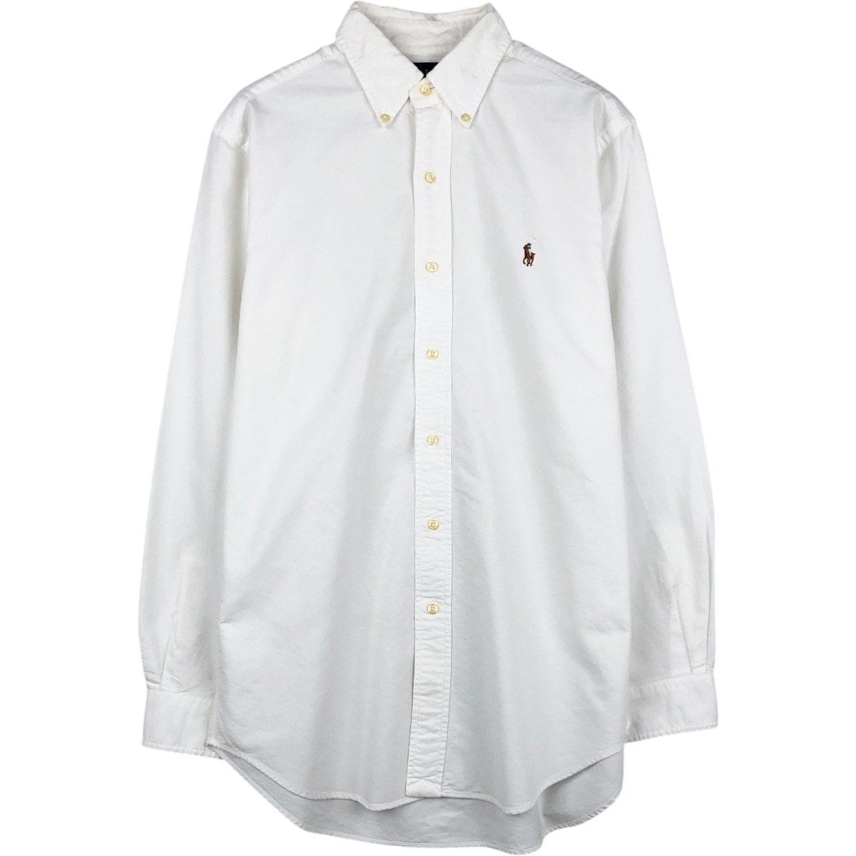 古着 ラルフローレン Ralph Lauren CLASSIC FIT 長袖 ボタンダウンシャツ メンズM相当/eaa676424