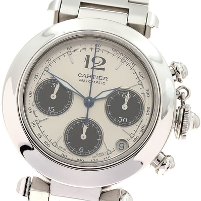 ☆良品 カルティエ パシャC W31048M7 ボーイズ 【中古】