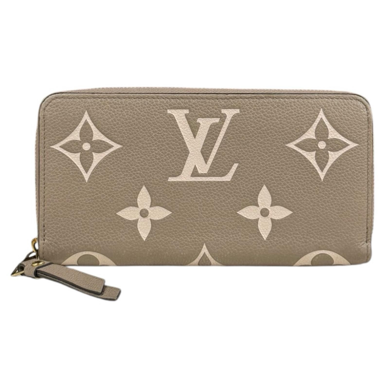 ルイヴィトン ジッピーウォレット バイカラーモノグラムアンプラント 長財布 M69794 レディース LOUIS VUITTON  中古
