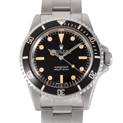ROLEX ロレックス サブマリーナ ロリホップ 5513 1979年製 MARK3 マキシダイヤル フチ有り ステンレススチール【中古】
