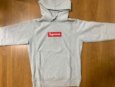 Supreme Box Logo Hooded Sweatshirt "Heather Grey" (16FW)