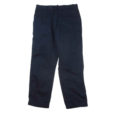 COMME des GARCONS HOMME コムデギャルソンオム パンツ 21SS AD2020 HG-P022 Zip Fly Cotton Pants ジップフライ コットン パンツ ネイビー系 XS【中古】