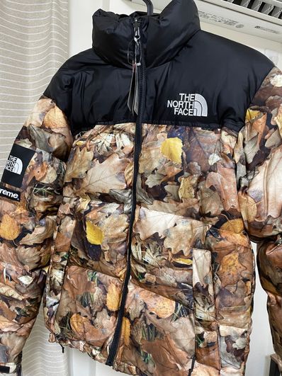 Supreme x The North Face Leaves Nuptse Jacket "Leaves"