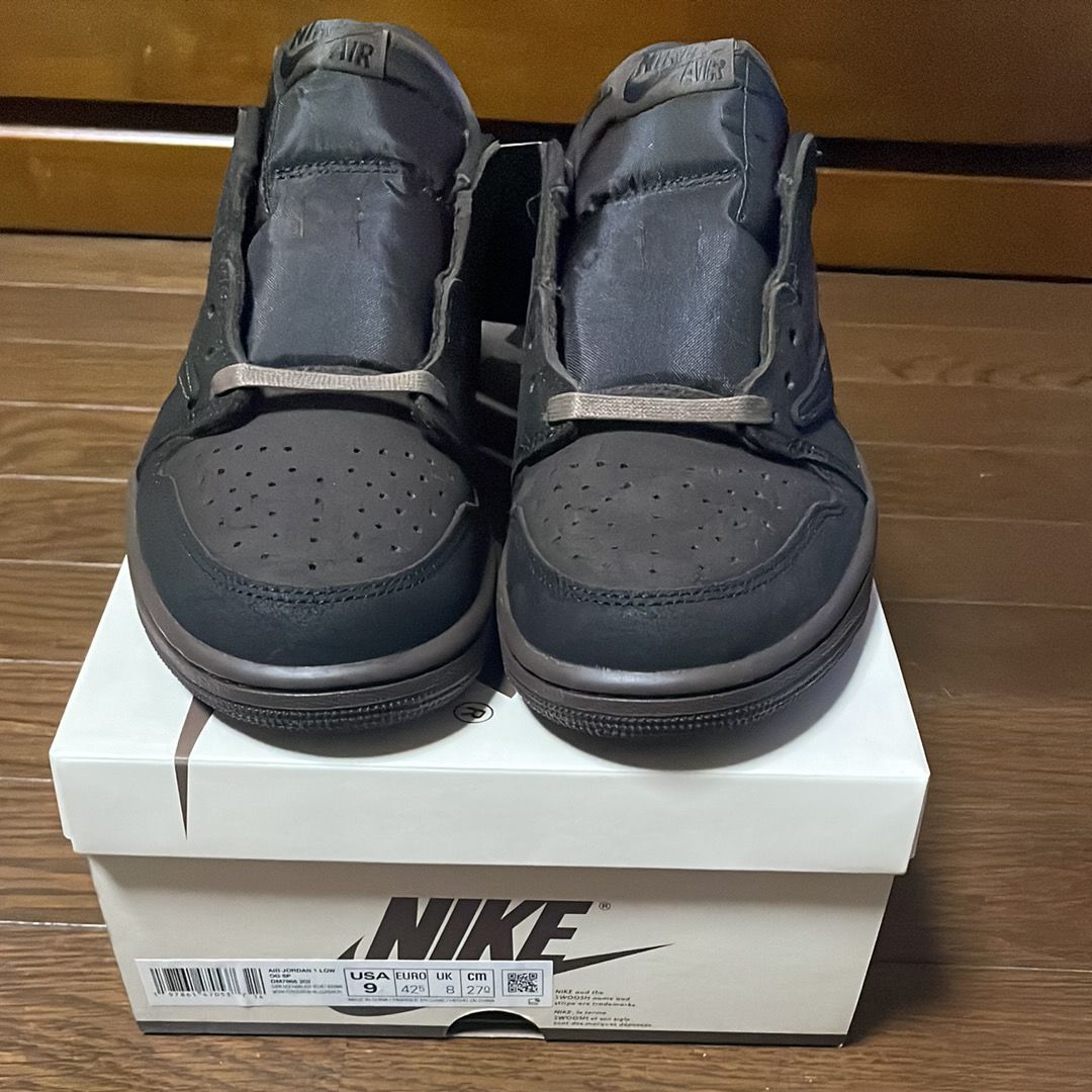 Travis Scott × Nike Air Jordan 1 Low OG SP "Velvet Brown and Dark Mocha"