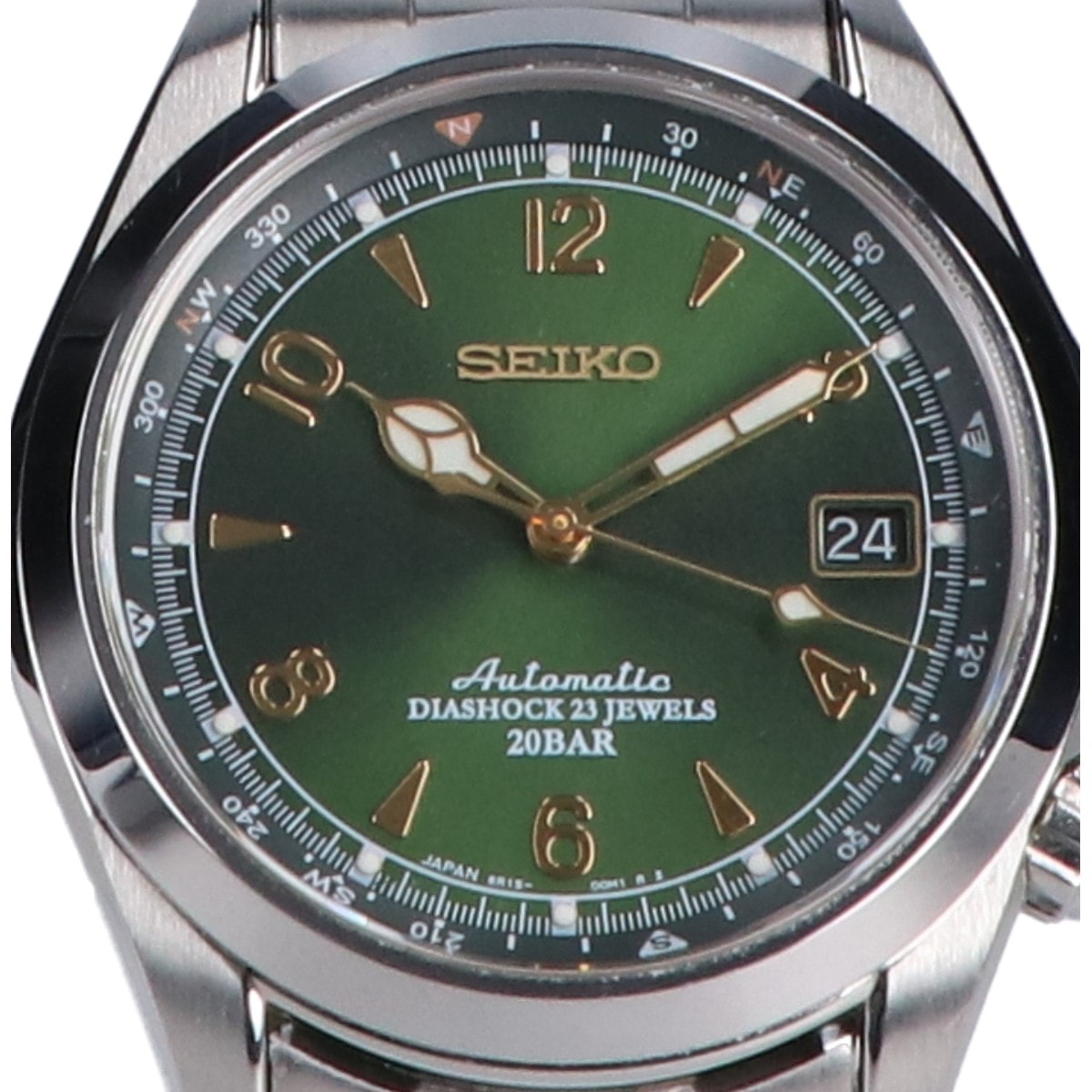 セイコー 美品 SARB017 メカニカル アルピニスト 自動巻き