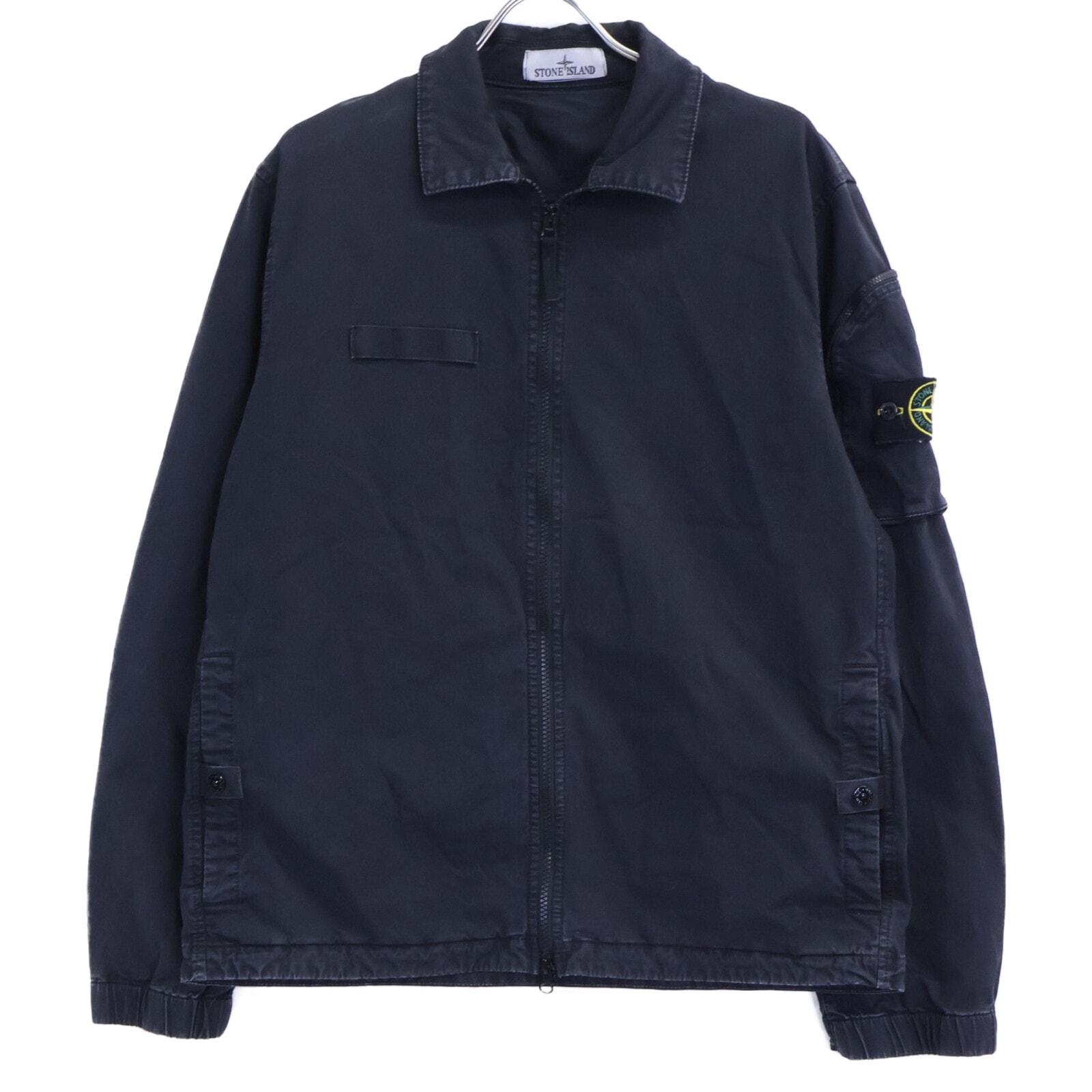ストーンアイランド 【国内正規】K1S151200003 ORGANIC STRETCH BROKEN TWILL COTTON シャツ ジャケット L