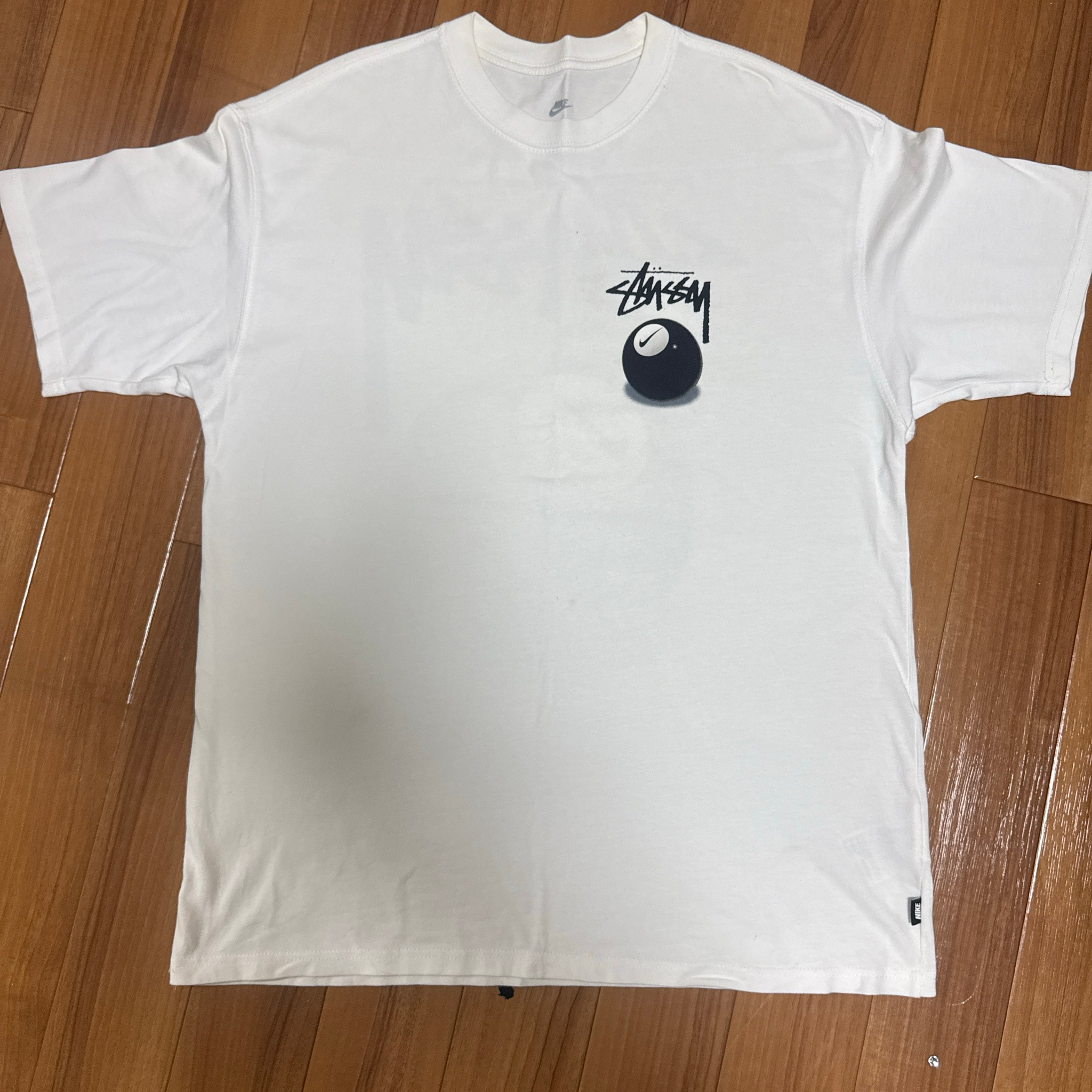 Stussy × Nike SS 8 Ball T-Shirt "White"