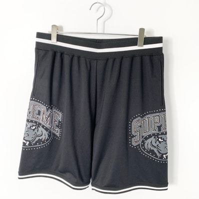 Supreme Studded Basketball Short "Black"