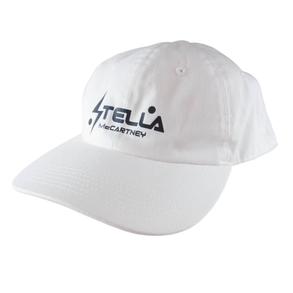 Stella McCartney ステラマッカートニー キャップ 6パネル ロゴ キャップ ホワイト系 M【美品】【中古】