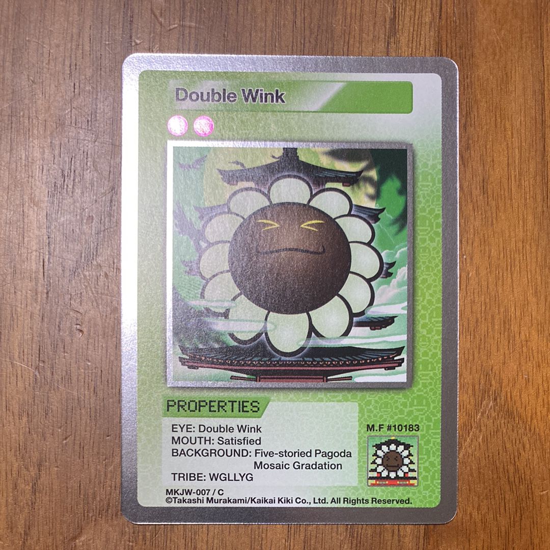 ダブルウインク C [MKJW-007]【英語版】(ムラカミフラワーズ「Takashi Murakami & JP THE WAVY レコード購入者限定版」)