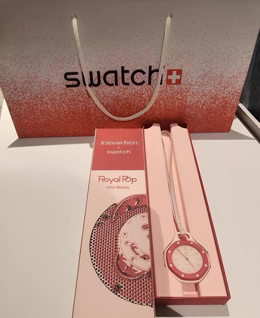Swatch x Audemars Piguet Royal Pop Otto Rosso "Pink"