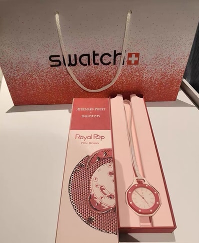 Swatch x Audemars Piguet Royal Pop Otto Rosso "Pink"