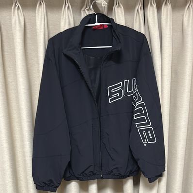 Supreme Curve Track Jacket "Black"