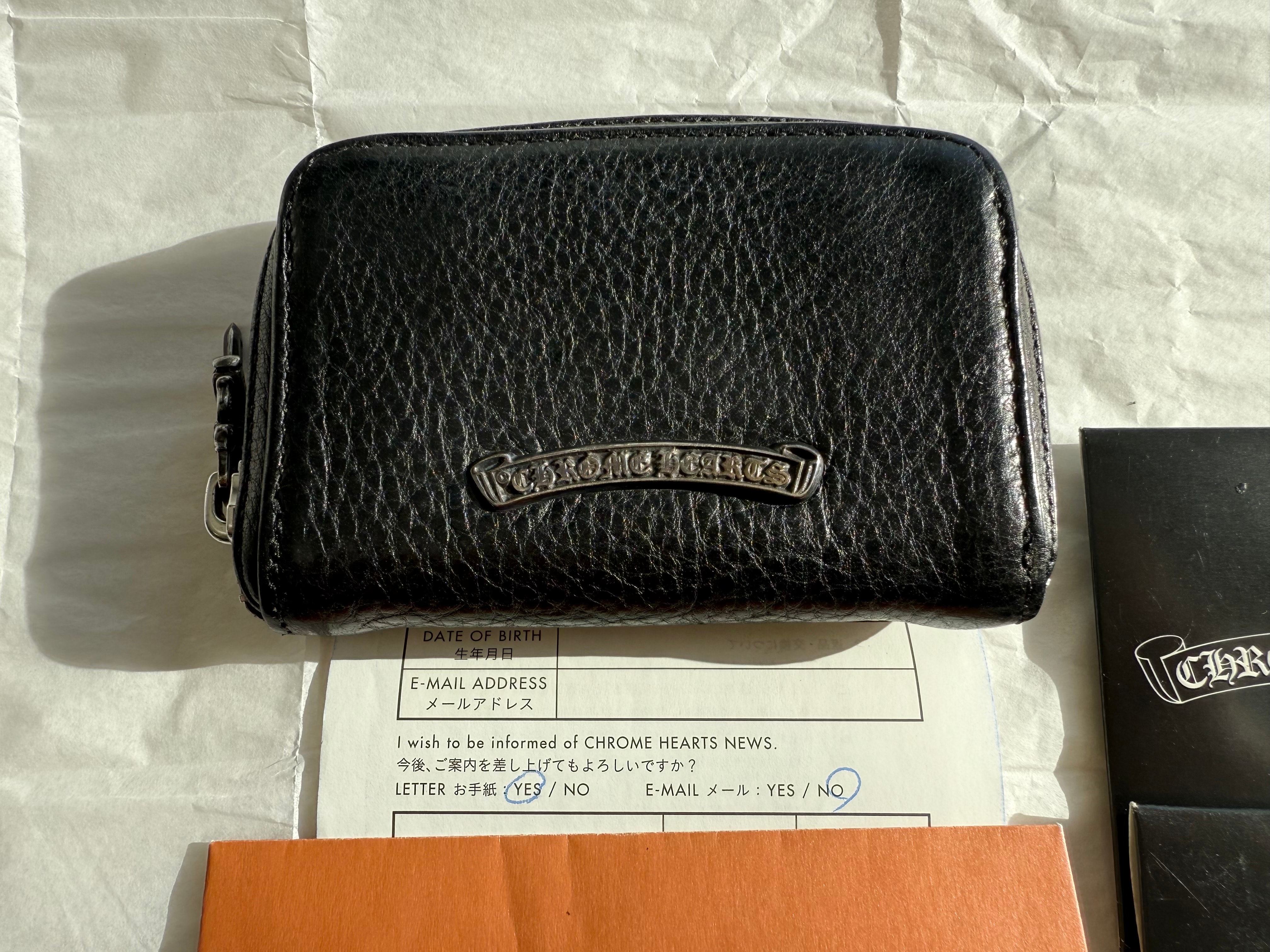nft様専用 クロムハーツ CHROME HEARTS コインケース ウォレット 財布 小銭入れ ブラック