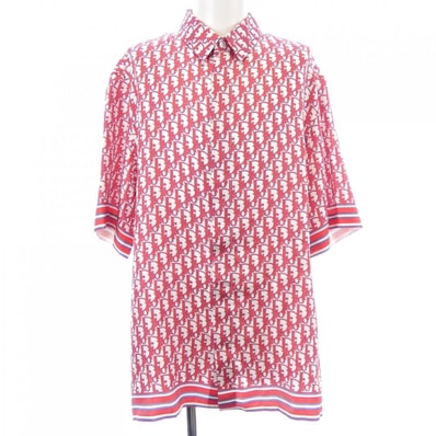 ディオール DIOR ディオールオブリークオーガニックシルクツイル OBLIQUE 193C545A4751 S/Sシャツ