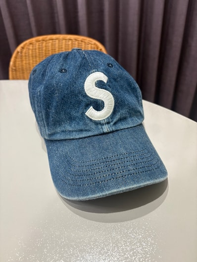 Supreme Kevlar Denim S Logo 6-Panel "Indigo"