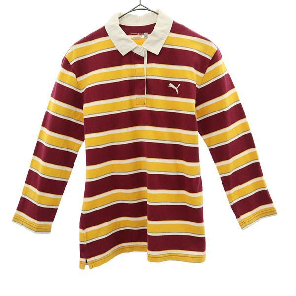PUMA プーマ 長袖 ラガーシャツ