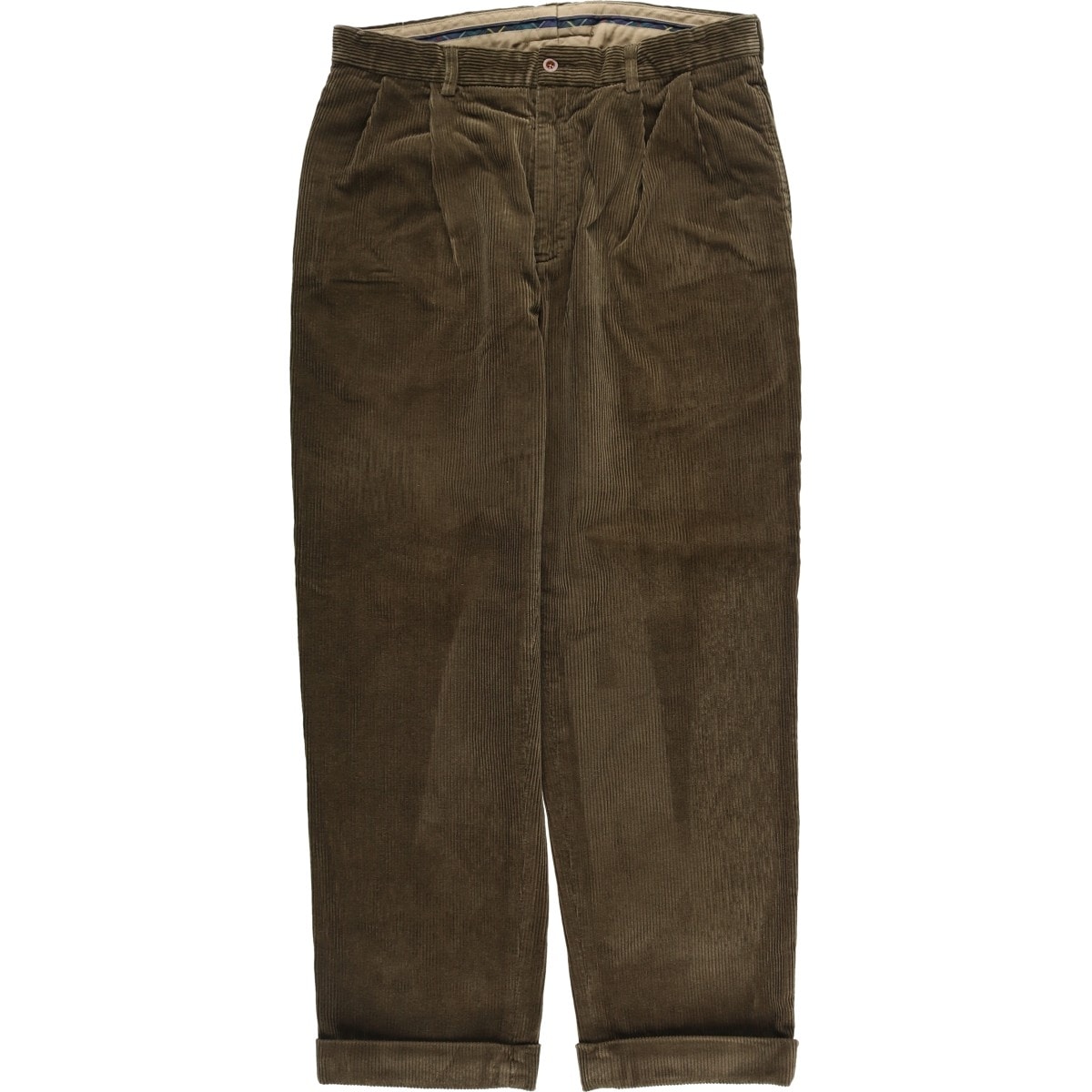 古着 ラルフローレン Ralph Lauren POLO by Ralph Lauren ツータック コーデュロイパンツ メンズw35相当/eaa627379