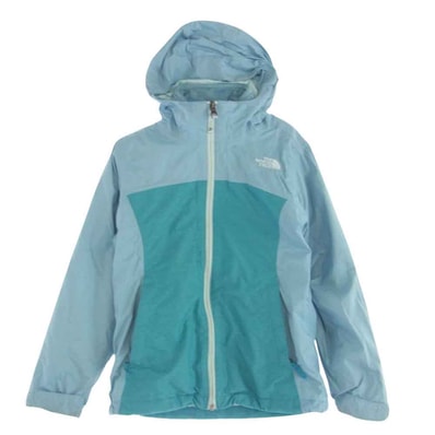 THE NORTH FACE ノースフェイス ジャケット Girl's Osolita Triclimate Jacket レディス ナイロン ジャケット ライトブルー系 S/P【中古】