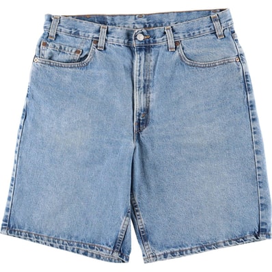 古着 90~00年代 リーバイス Levi's 550 RELAXED FIT デニムショーツ ハーフパンツ ジョーツ USA製 メンズw37相当/eaa627204