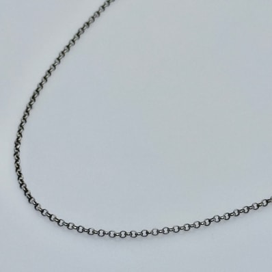 Chrome Hearts Roll Chain Necklace "Silver"