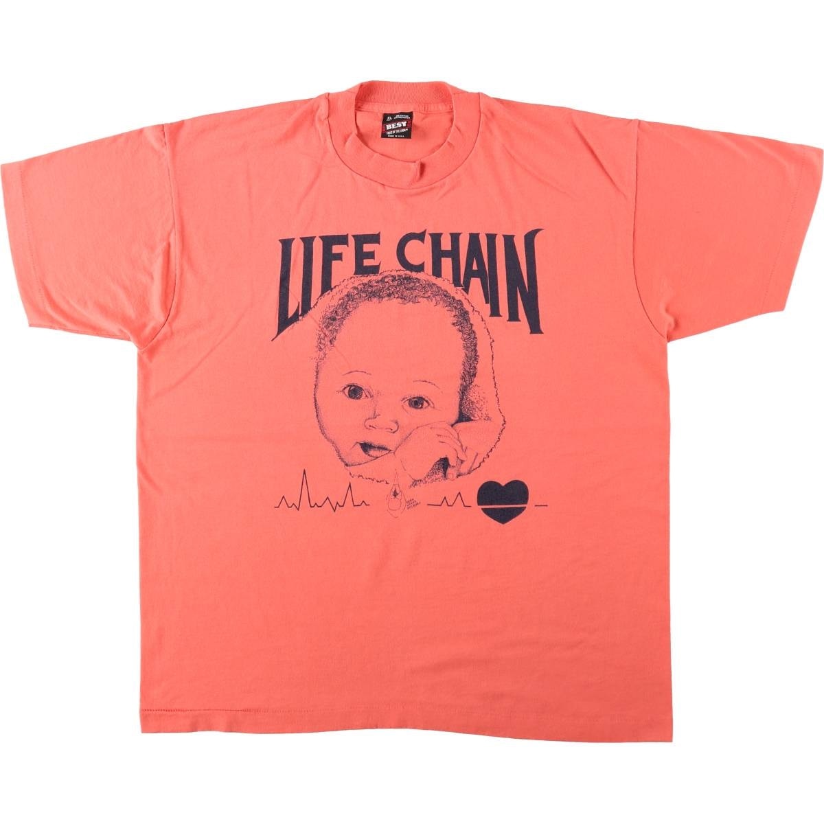 古着 90年代 フルーツオブザルーム FRUIT OF THE LOOM プリントTシャツ USA製 メンズXL相当 ヴィンテージ/eaa626716