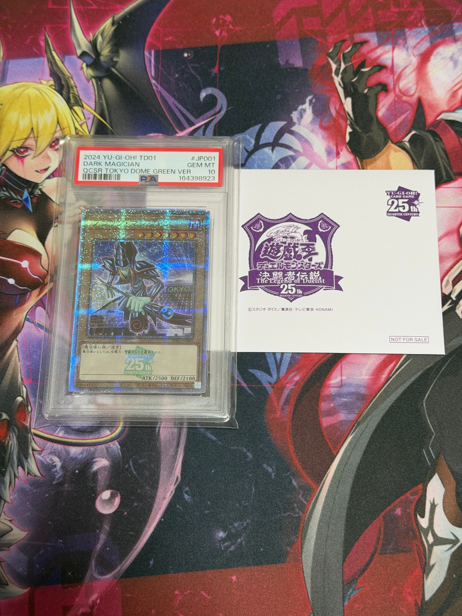 PSA10】ブラック・マジシャン 25th SE [TD01-JP001](東京ドーム