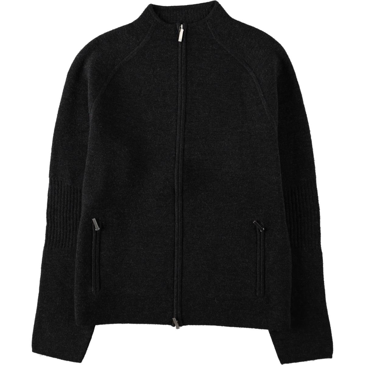 古着 ラルフローレン Ralph Lauren LAUREN ローレン ウールニットフルジップセーター レディースM相当/eaa672629