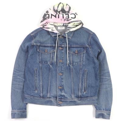 極美品 セリーヌ
デニムジャケット インディゴブルー メンズ M 2Q660930F