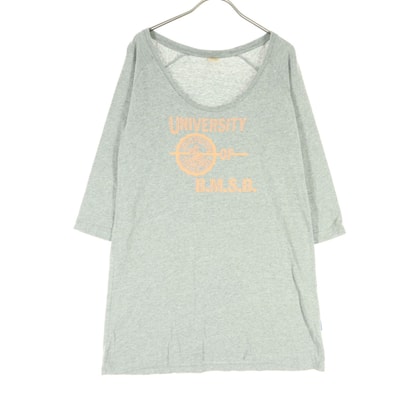 BEAMS BOY ビームスボーイ 7分袖 Tシャツ F グレー ロンT
