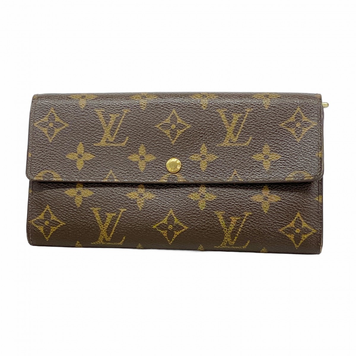 【6da0611】ルイヴィトン 長財布 モノグラム ポルトフォイユサラ M61734 ブラウン【中古】レディース