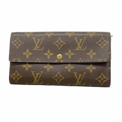 【6da0611】ルイヴィトン 長財布 モノグラム ポルトフォイユサラ M61734 ブラウン【中古】レディース