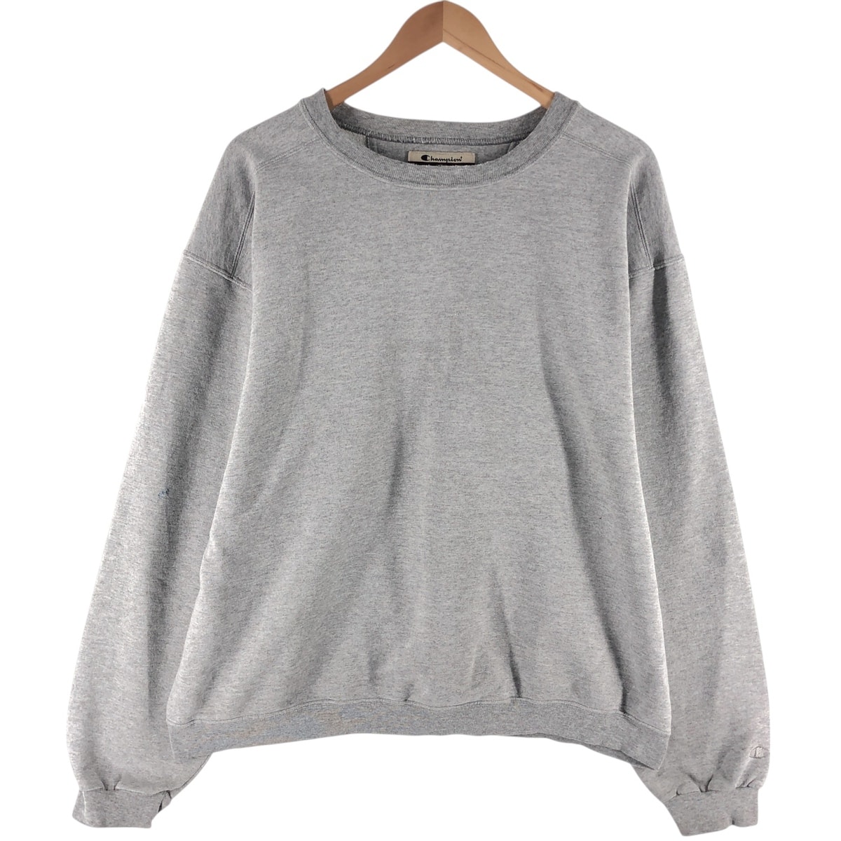 古着 00年代 チャンピオン Champion 目無し 無地 ブランクスウェットシャツ トレーナー メンズXL相当/eaa524570