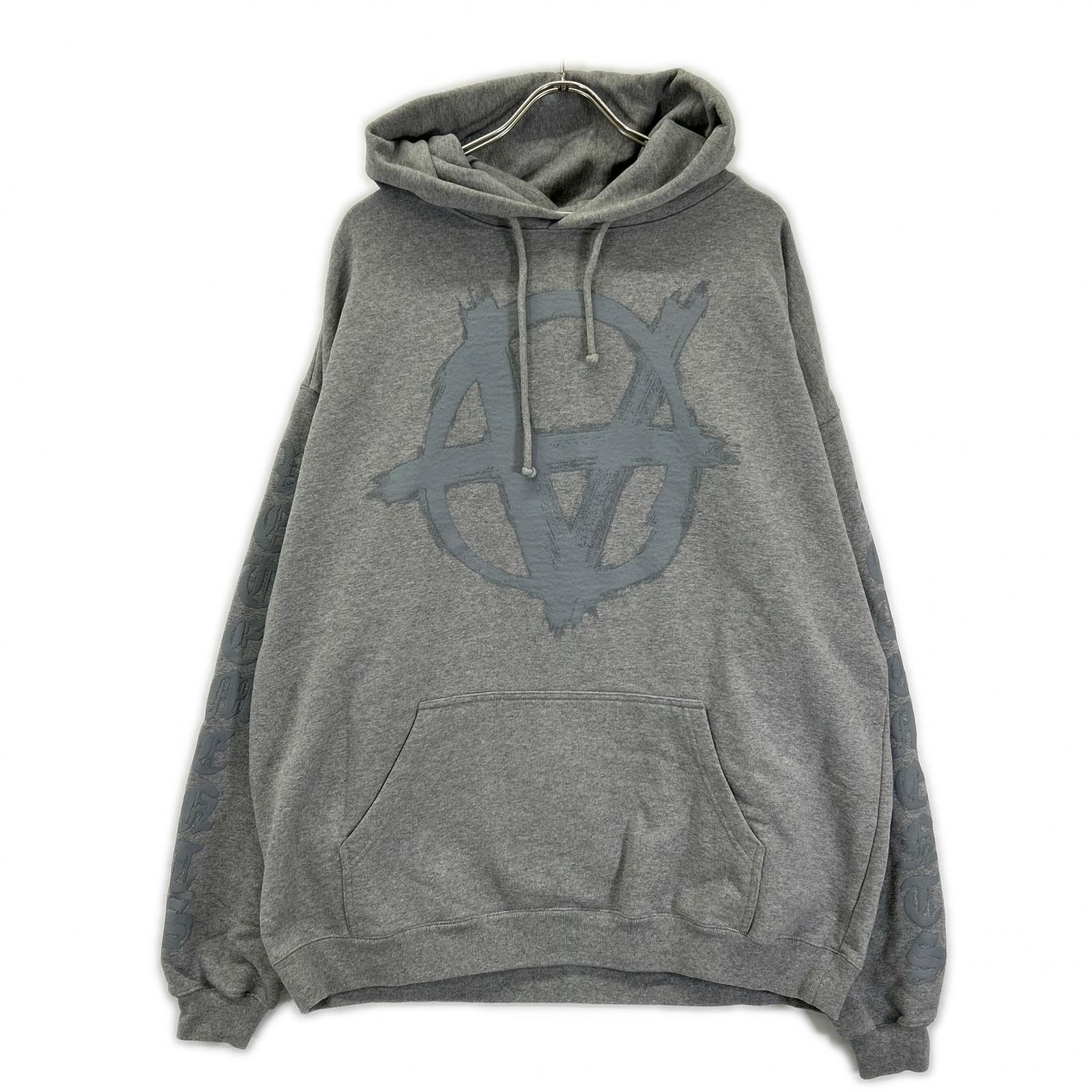 ヴェトモン 22AW グレー DOUBLE ANARCHY LOGO