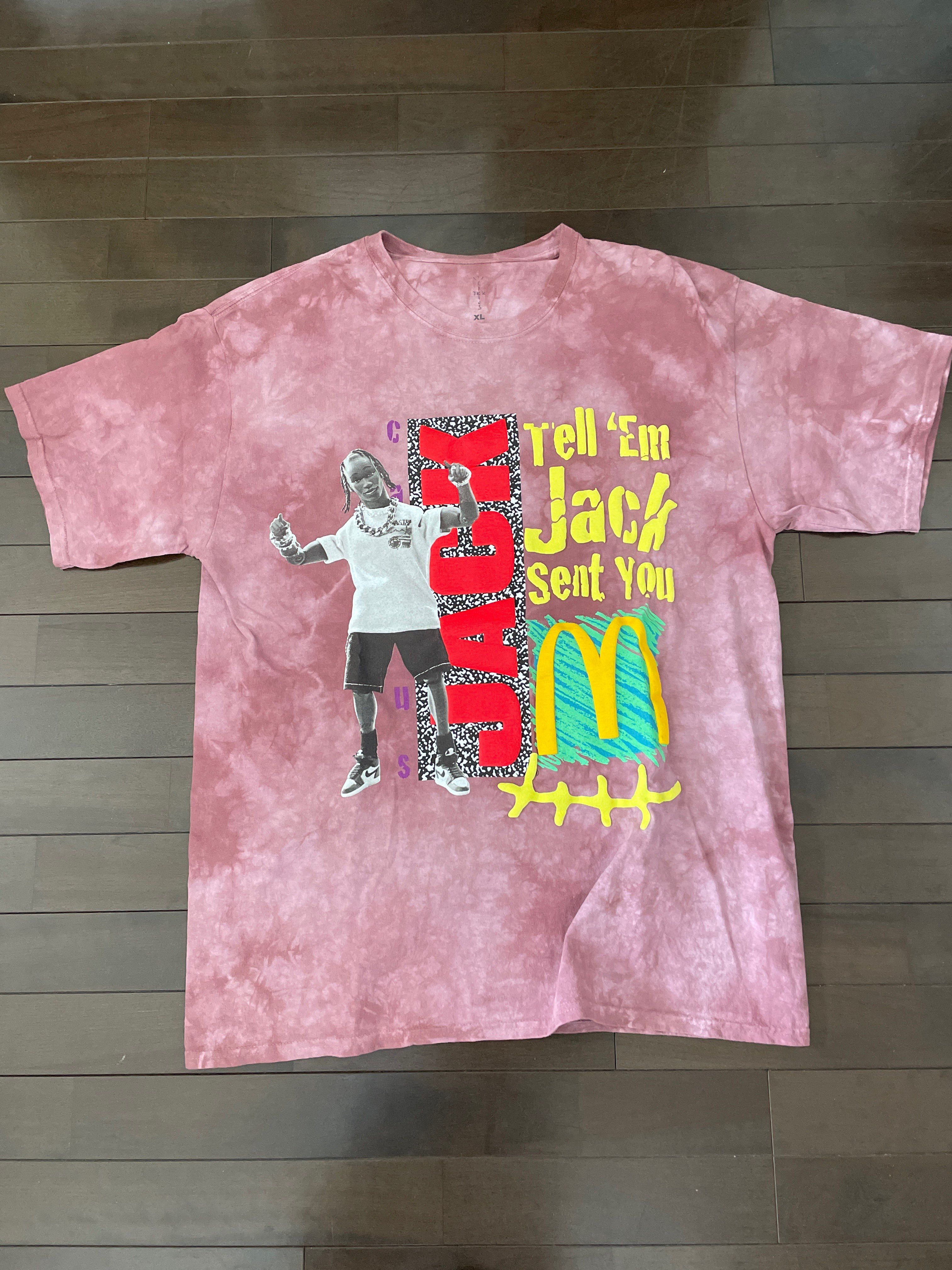 Travis Scott Cactus Jack x McDonald's Jack Smile II T-Shirt "Multi"