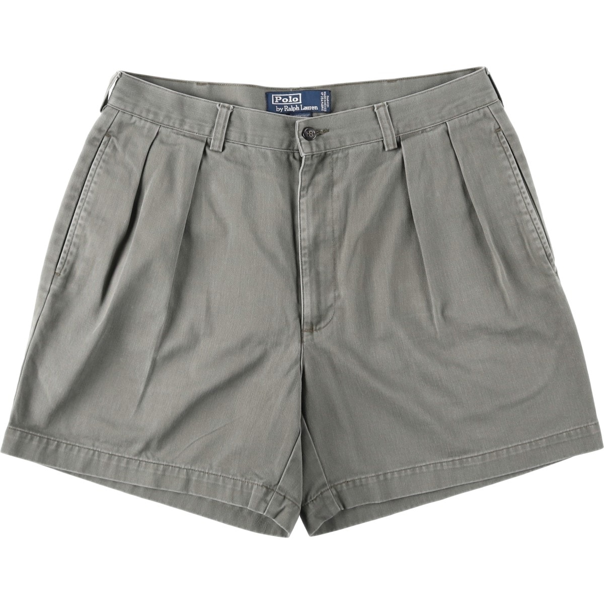 古着 ラルフローレン Ralph Lauren Polo Ralph Lauren ANDREW SHORT ツータック チノショーツ ショートパンツ メンズw33相当/eaa660216