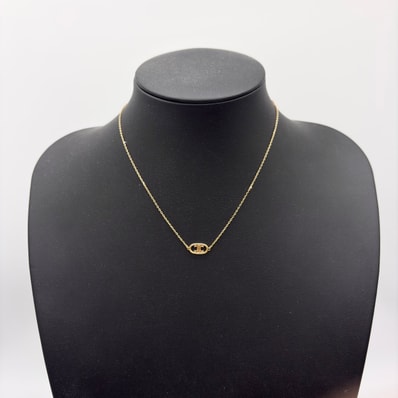 CELINE Maillon Triomphe Necklace "Yellow Gold"