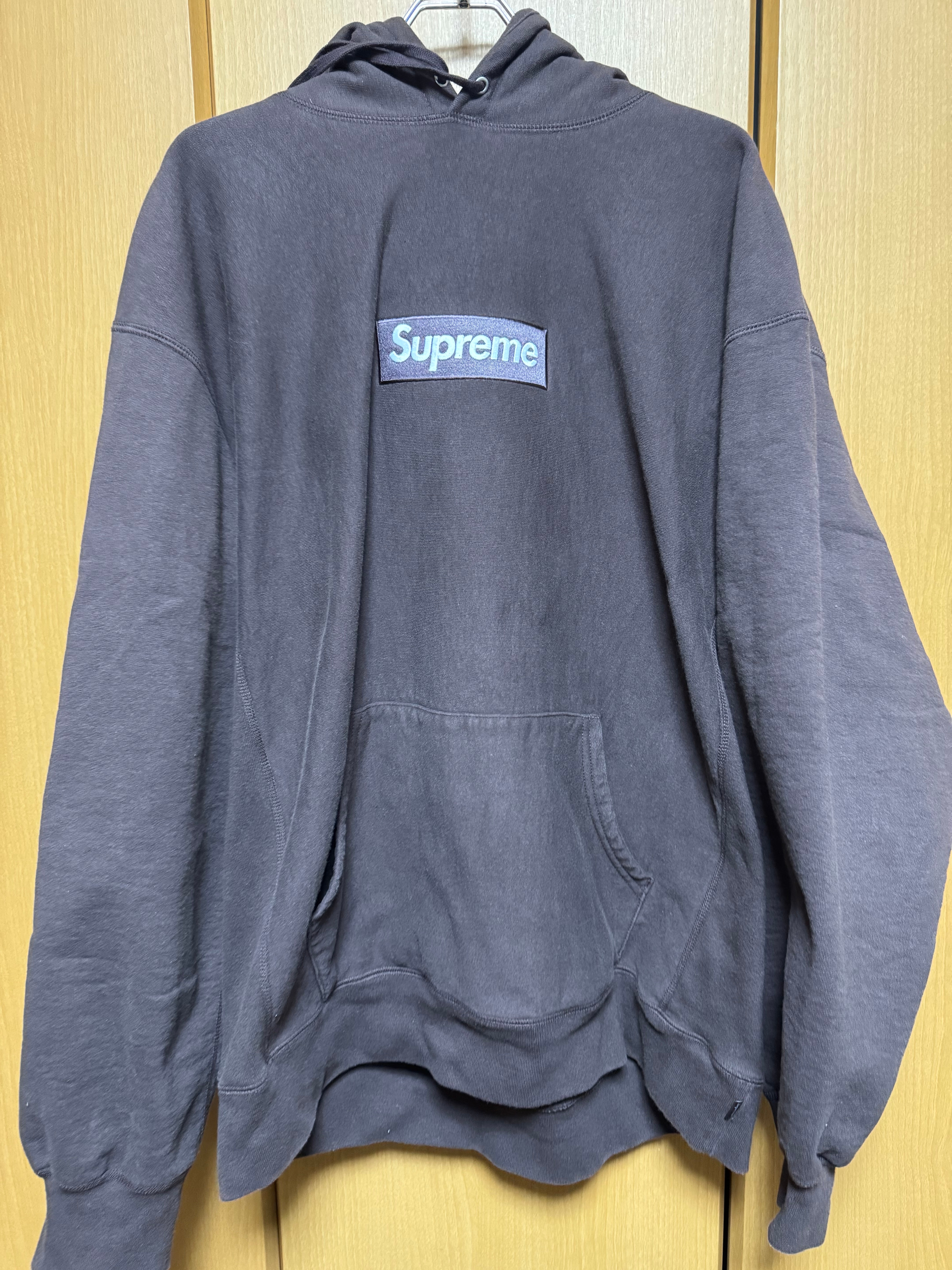 Supreme Box Logo Hooded Sweatshirt "Dark Brown" (21FW)