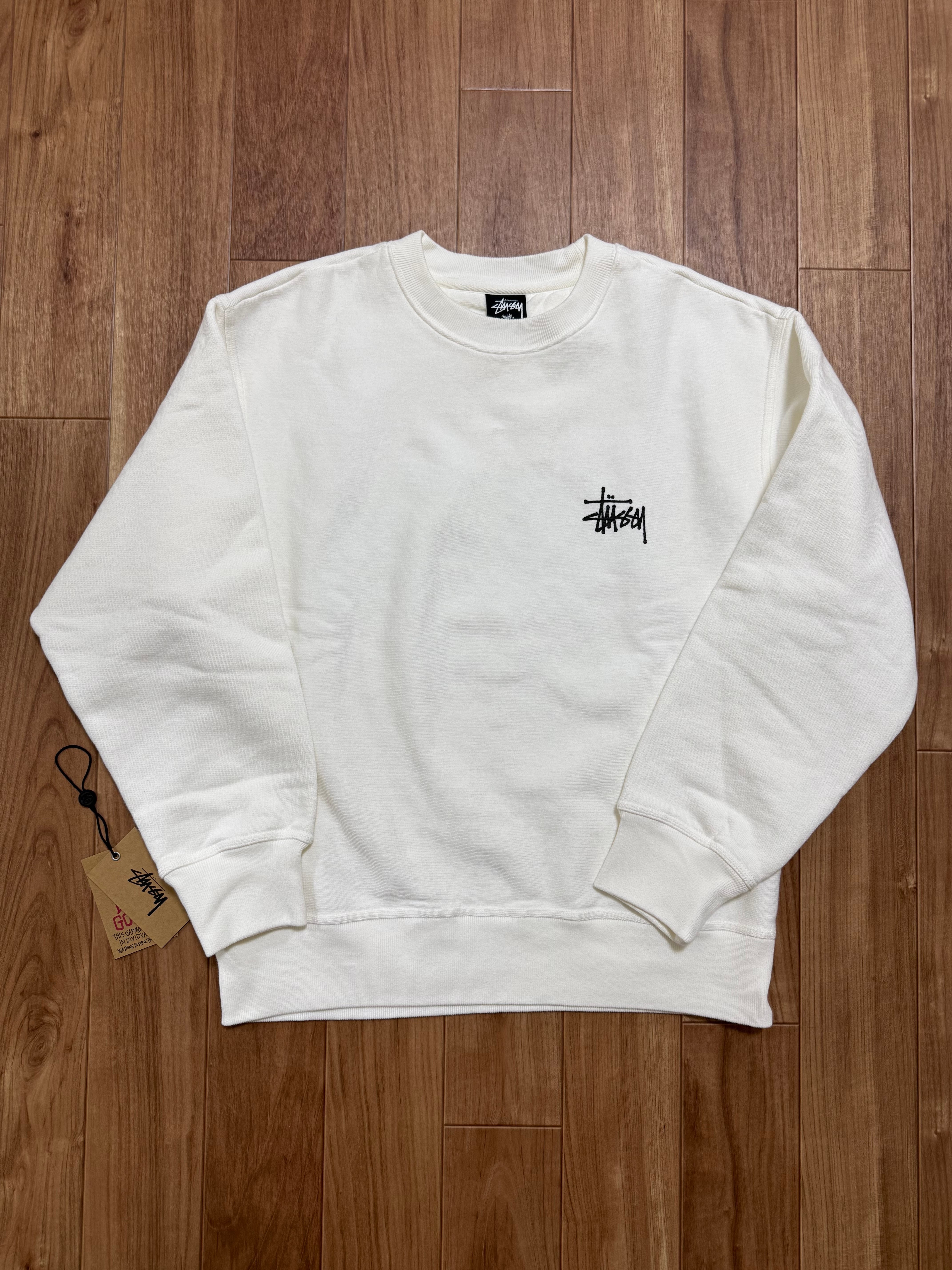 Stussy Basic Crew Pigment Dyed "Natural"