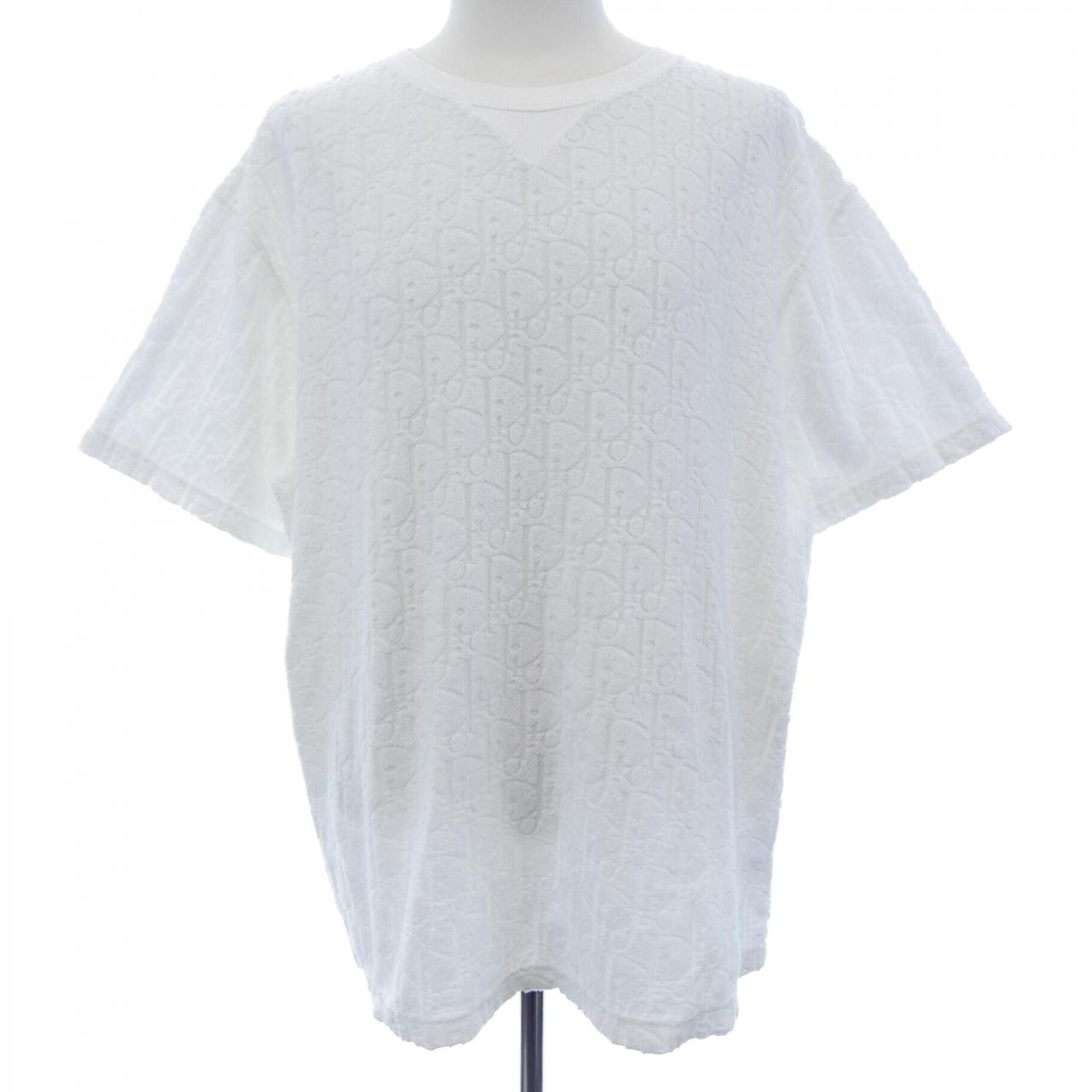 ディオール DIOR ディオールオブリークテリーコットンジャガード OBLIQUE 113J692A0614 Tシャツ